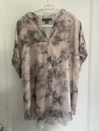 Bluse gr. 44 Kurzarm