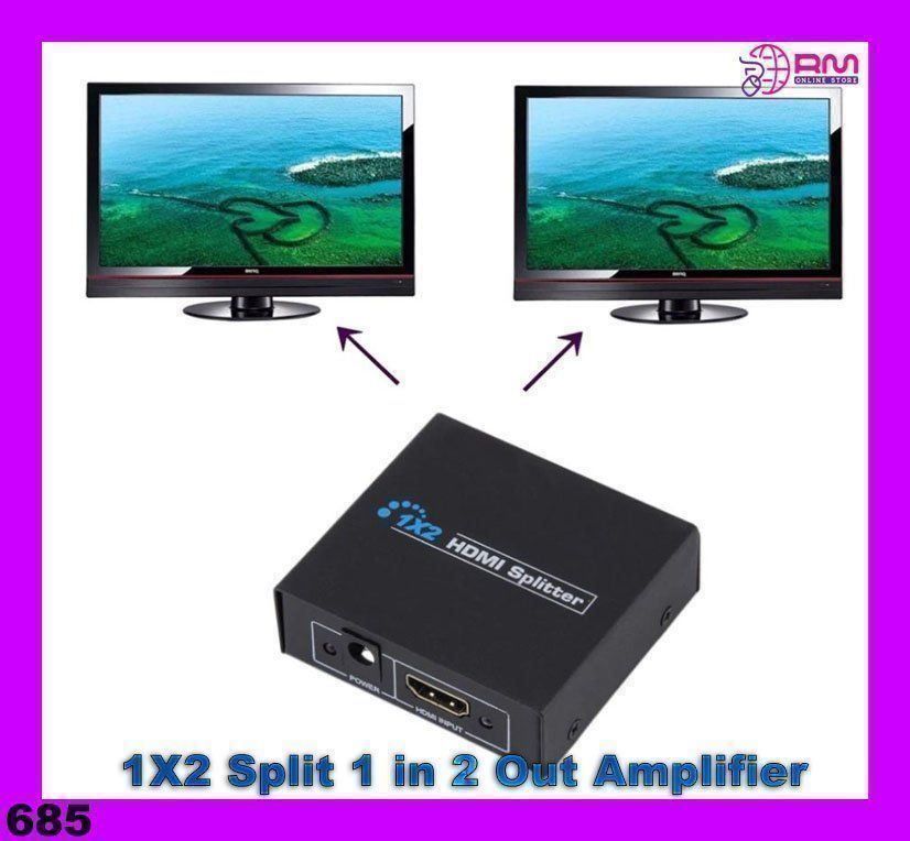 Convertitori: HDMI Splitter1 in 2 OutDual Display – Nuovo e nell'imballaggio originale da Unterägeri venduto da RmOnline