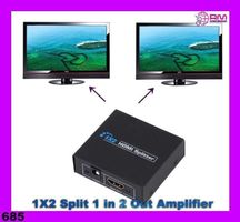 HDMI Splitter1 in 2 OutDual Display