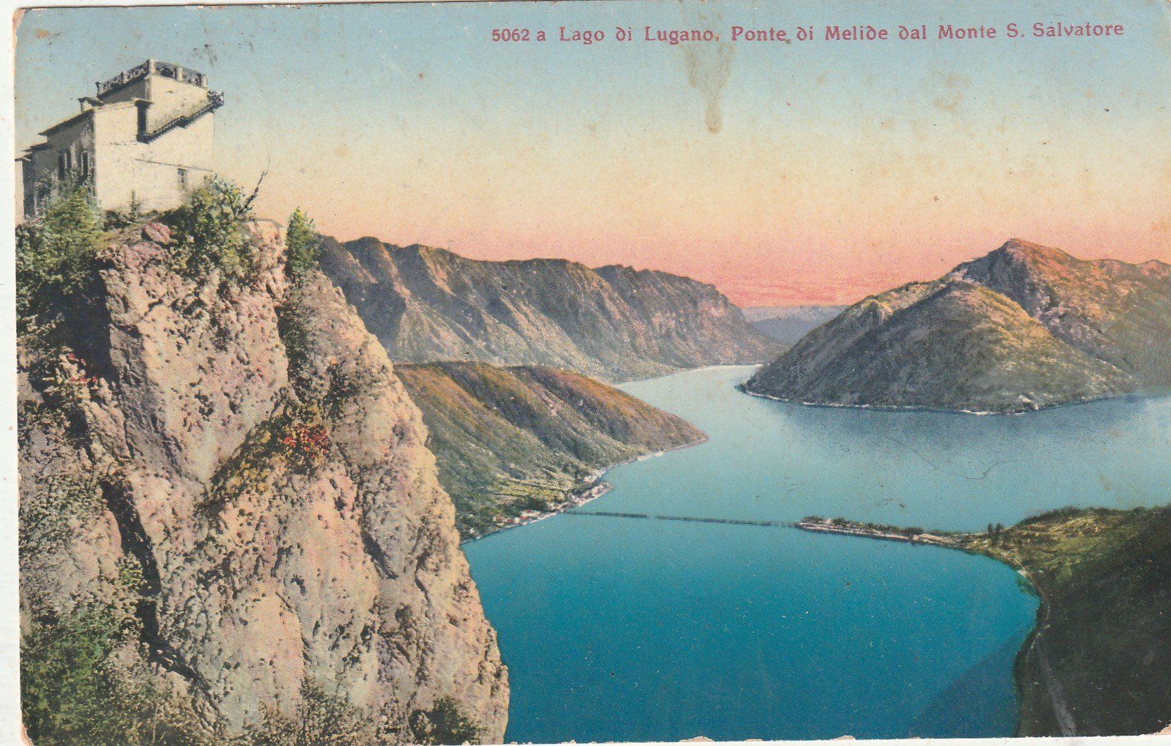 Cartes postales: Ponte de Melida TI – D'occasion à Lumbrein par made02