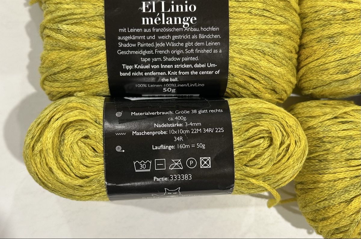 Laine: 8 pelotes lin Schoppel  – Neuf avec emballage d'origine à Bex par valetted 1