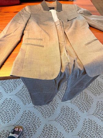 Caroll Hosenanzug, Gr. 36, Grau, Made in France