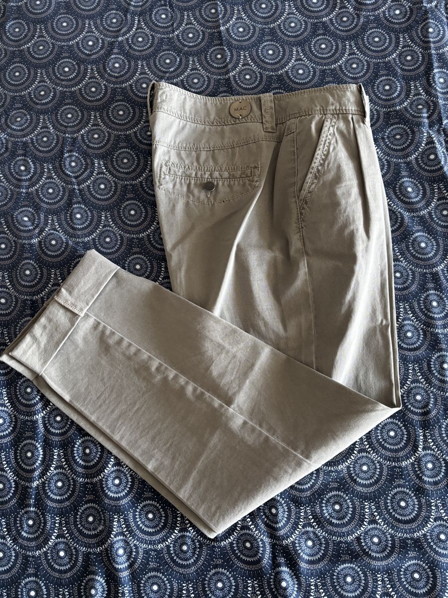 Pantaloni: MAC Hose Peaches hellbraun Grösse 36, Neu – Nuovo (secondo la descrizione) da Salenstein venduto da Silly...0
