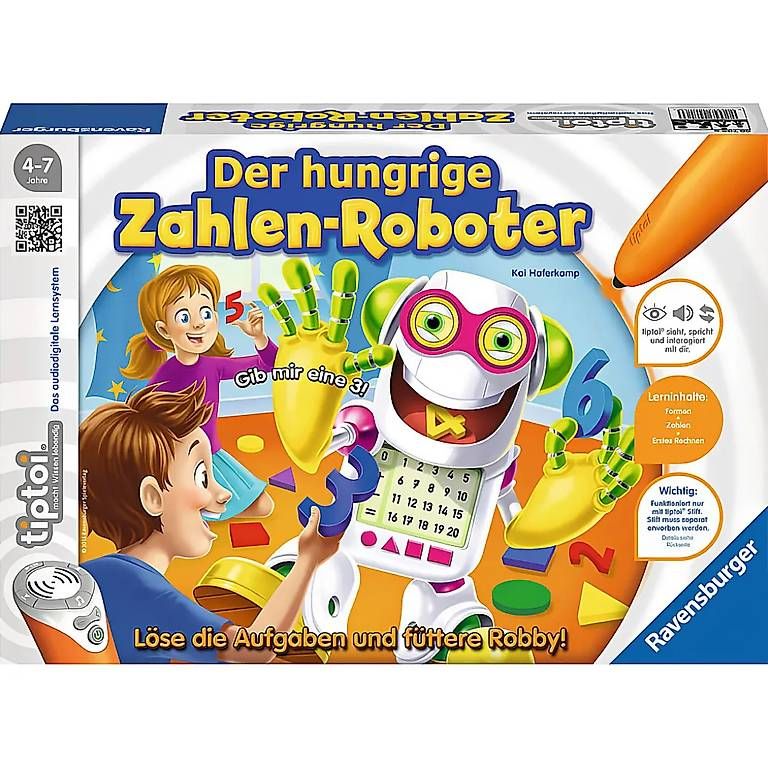 Tiptoi Spiele: Tip toi Zahlen-Roboter – Gebraucht aus Oppligen von ren_l9ll