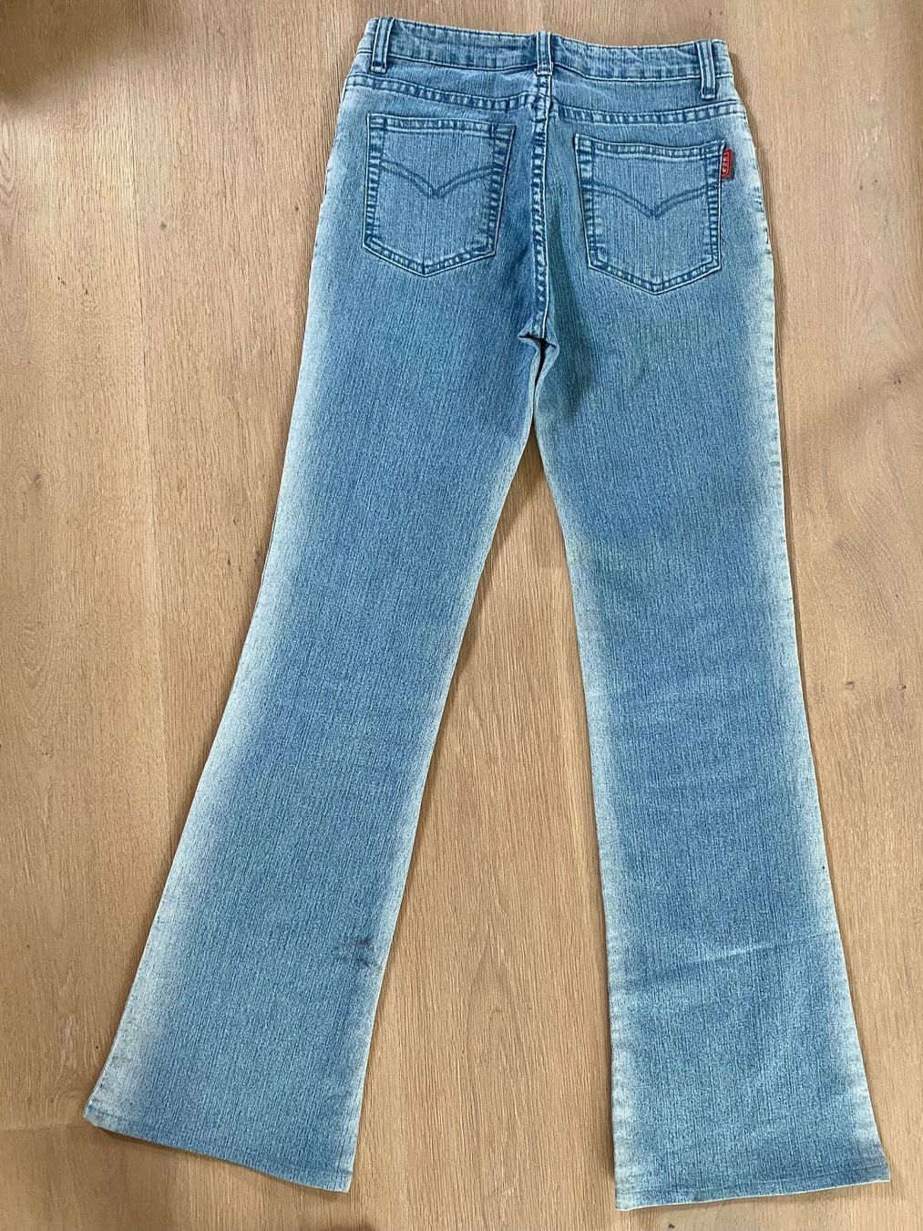 Jeans: Coole hellblaue Jeans Grösse 27 = S – Usato da Winkel venduto da Flyhy2020 2