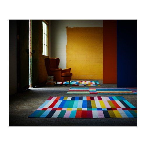 Ikea Tappeti: IKEA Teppich HALVED Tepp fg 170x240 Handarbeit bunt – Nuovo e nell'imballaggio originale da Rothenburg venduto da IKEA_Rothenburg 1