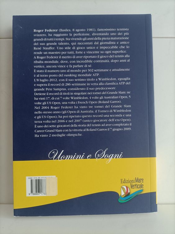 Il genio del tennis La storia di Roger Federer Rene Stau Usato a crans montana per CHF 6.5