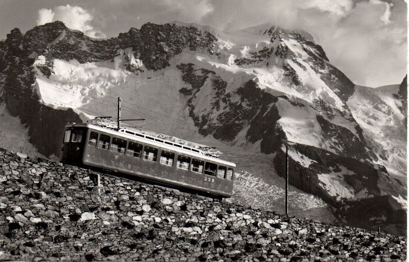 Cartes postales: ZERMATT Gornergratbahn - Schnelltriebwagen – D'occasion à Jona par philajona