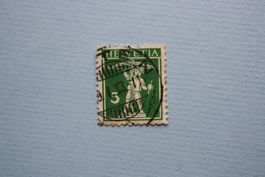 um 1909 helvetia walterli stamp