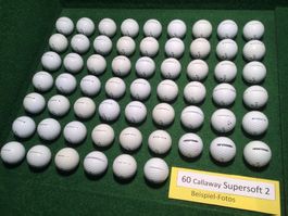 60 Golfbälle Callaway Supersoft (schön)