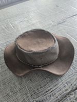 Cowboy Stetson Hut braun Groesse M/L Jacaru Australia Leder