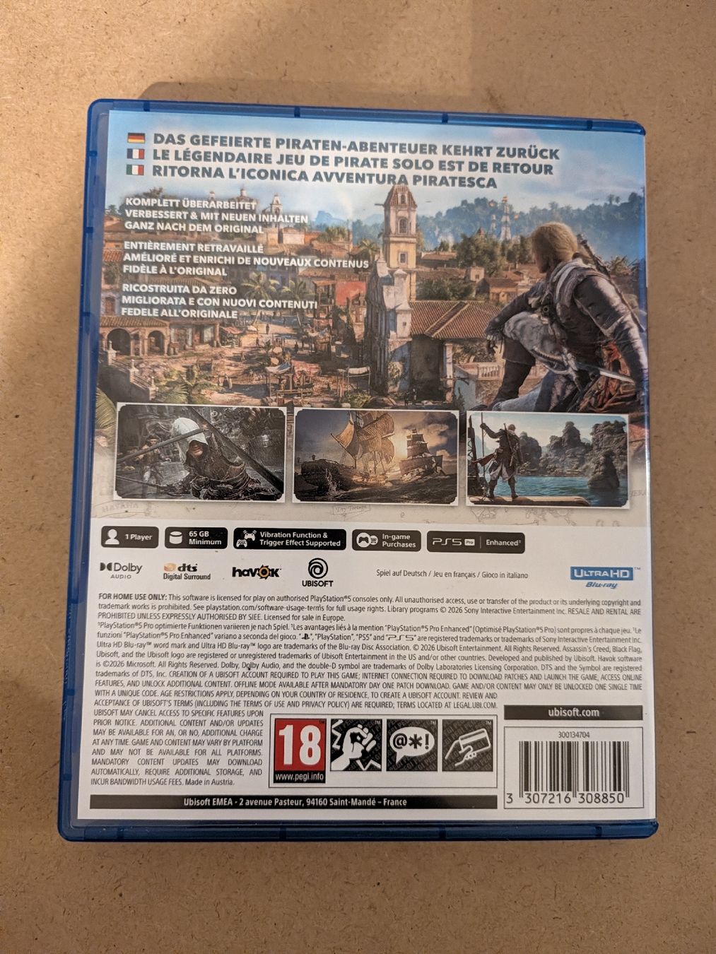 Giochi: Assassin's Creed Black Flag Resynced PS5  – Usato da Chur venduto da FreakofRarity 1