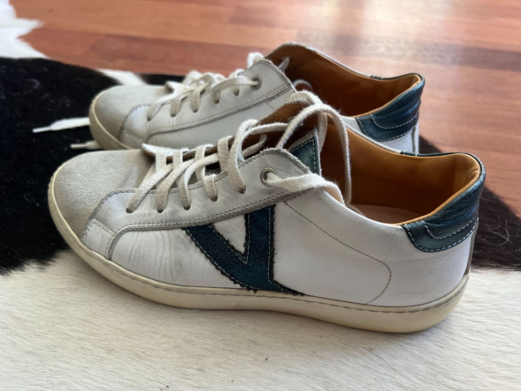 Damenschuhe: Sneakers Leder weiss Grösse 38 – Gebraucht aus Zürich von stefan8051 3