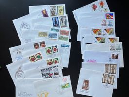 DDR diverse FDC 1988/89