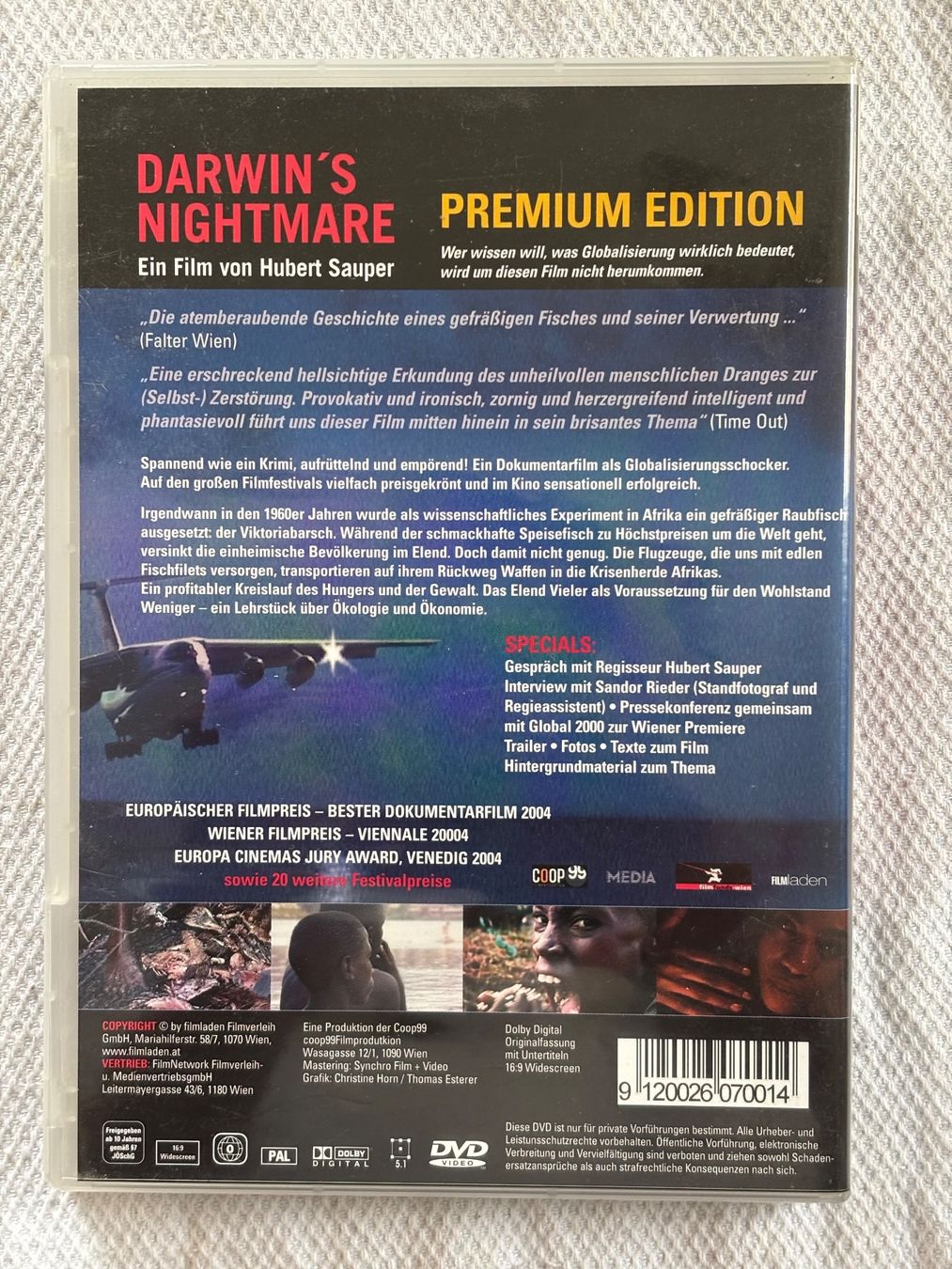 Tutti i DVDs: Darwin's Nightmare – Usato da Stans venduto da Abukadnezar 1