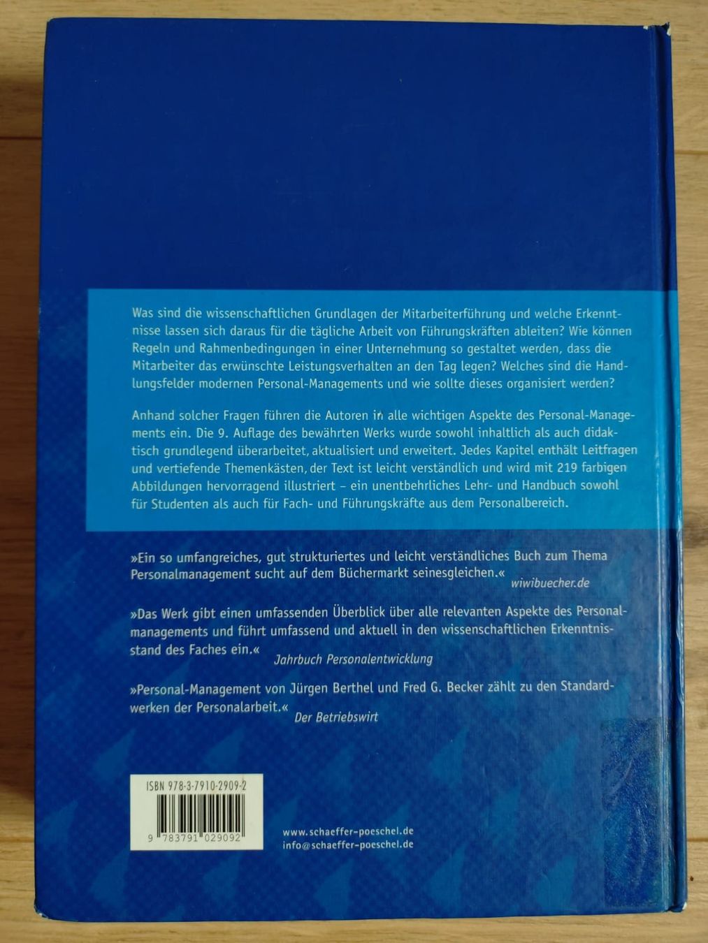 Bücher: Buch Personal-Management – Gebraucht aus Tobel von len_n2sn 1