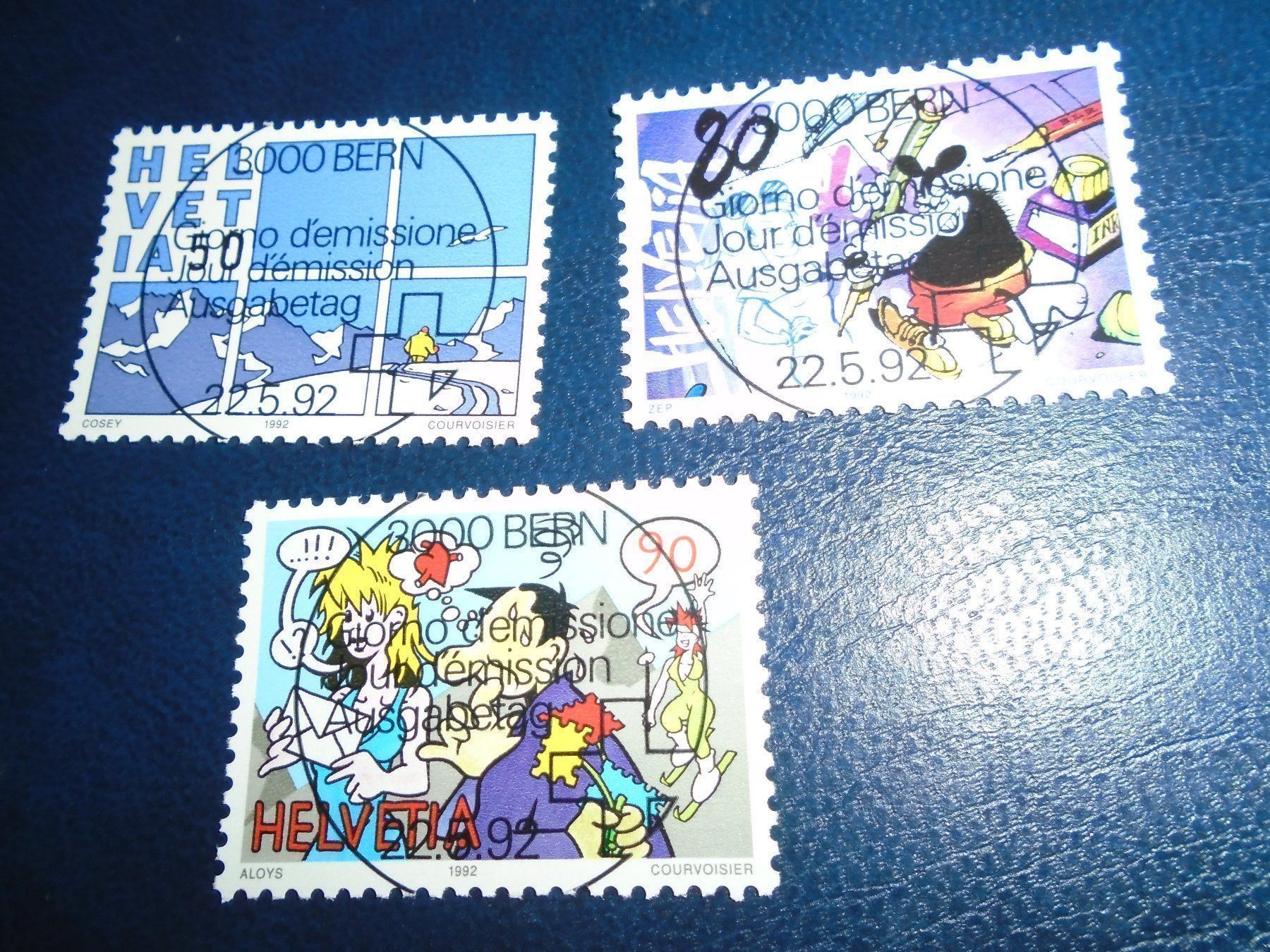 Tutti i francobolli: 1992 Sonderpostmarken ET-VOLL – Usato da Olten venduto da Disc-Verkauf