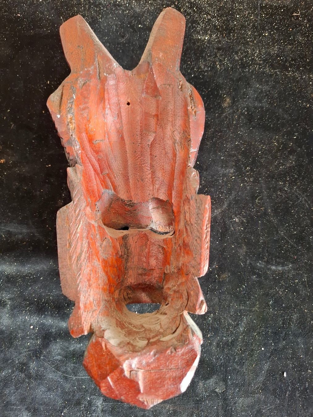 Internationale Kunst: Afrikanische Holzmaske, Wanddeko, Vintage, Rarität – Gebraucht aus Schönholzerswilen von clyde123 1
