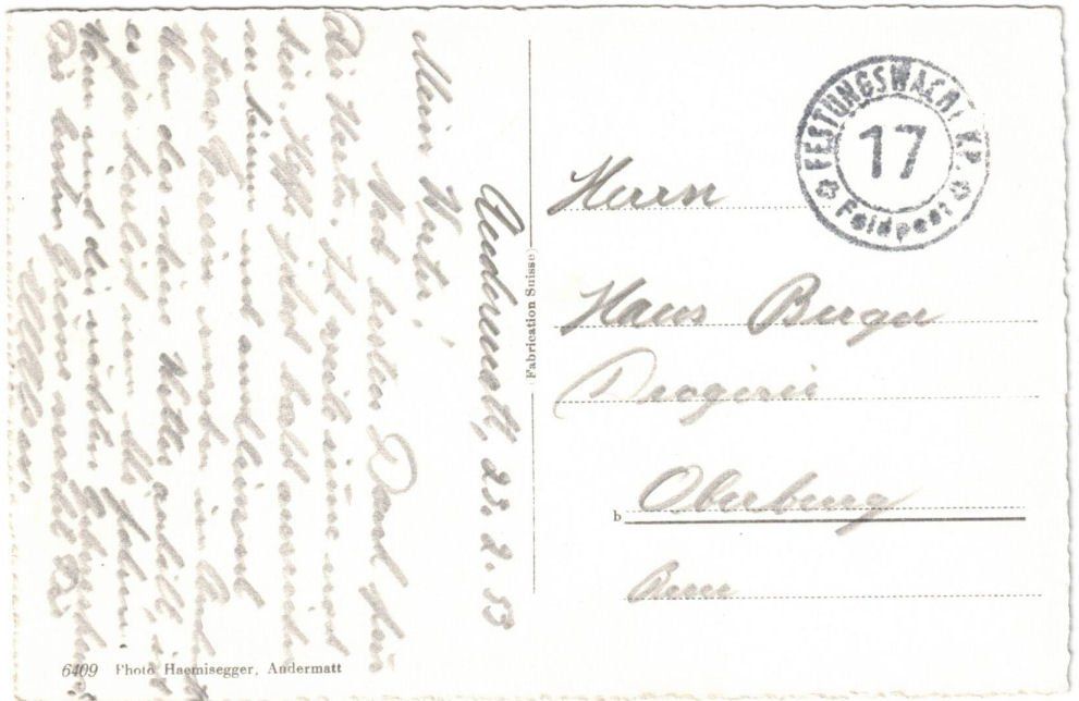 Cartoline postali: Andermatt - Skilift Nätschen – Usato da Binningen venduto da Mountainrider 1