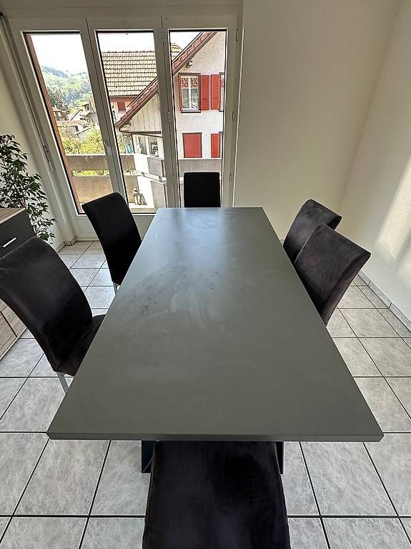 Tavoli: GRATIS Esstisch in Anthrazit (180x90 cm)  Schnäppchen – Usato da Grosshöchstetten venduto da Crex_qnet 1