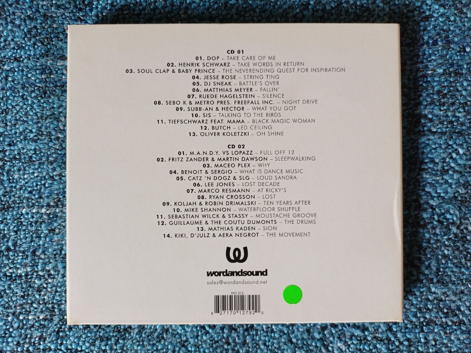 CD: Watergate X "Compilation" CDx2 – Usato da Begnins venduto da Drastic-Sound 1