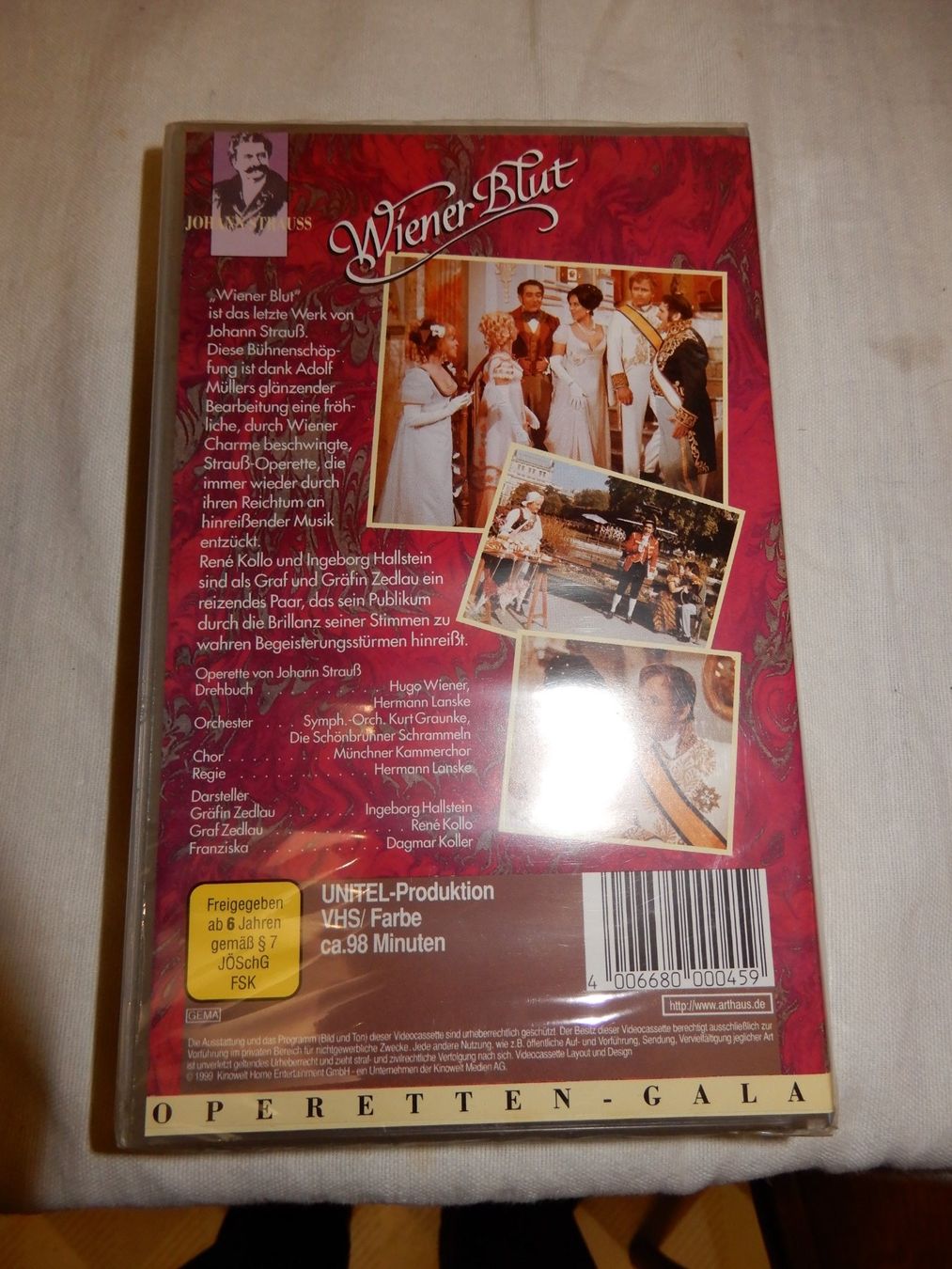 Tutti i VHS: Wiener Blut von Jahnn Strauss VHS – Usato da Worben venduto da MaKo3252 3