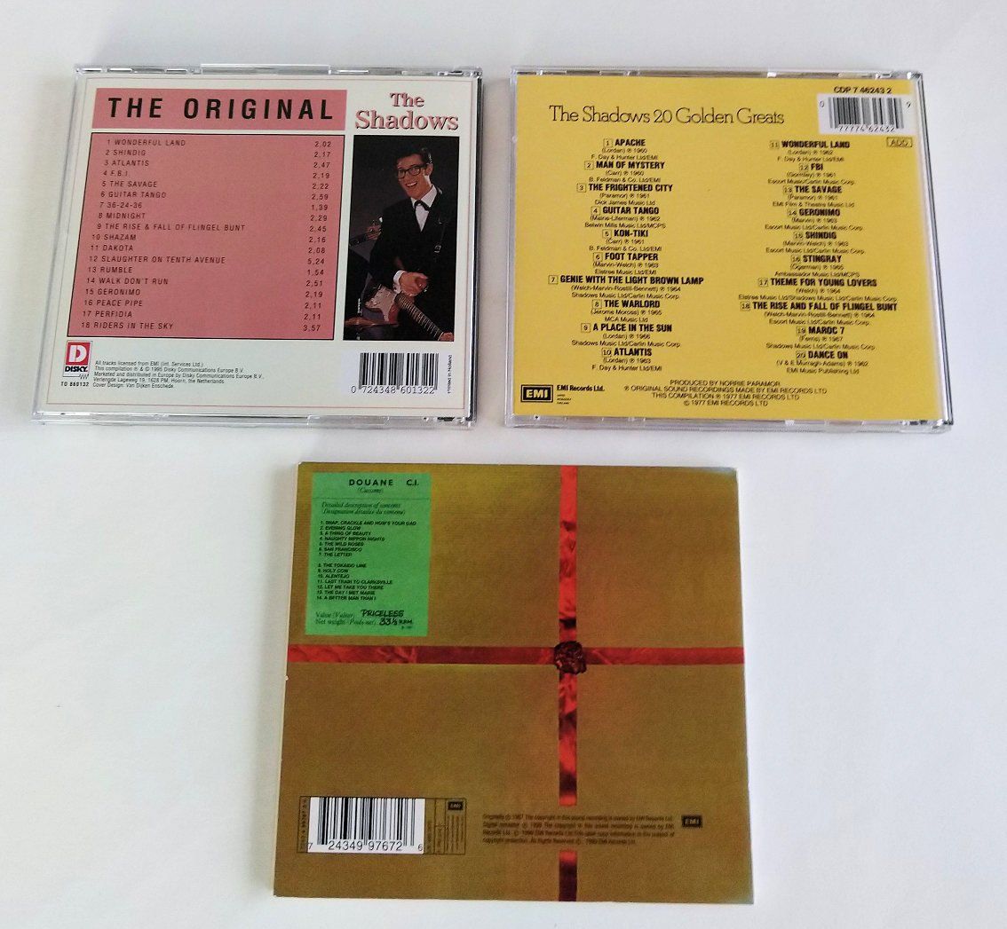 CD: 3 CDs The Shadows – Usato da Buchs ZH venduto da Bighusky 1