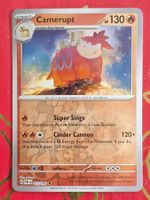 Camerupt - Pokemon Reverse Holo Paldean Fates