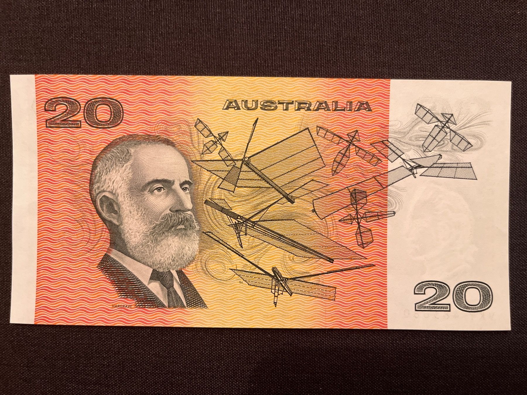 Banconote: Australien 20 Dollars 1983 Bankfrisch – Nuovo e nell'imballaggio originale da Zürich venduto da Polarcita 1