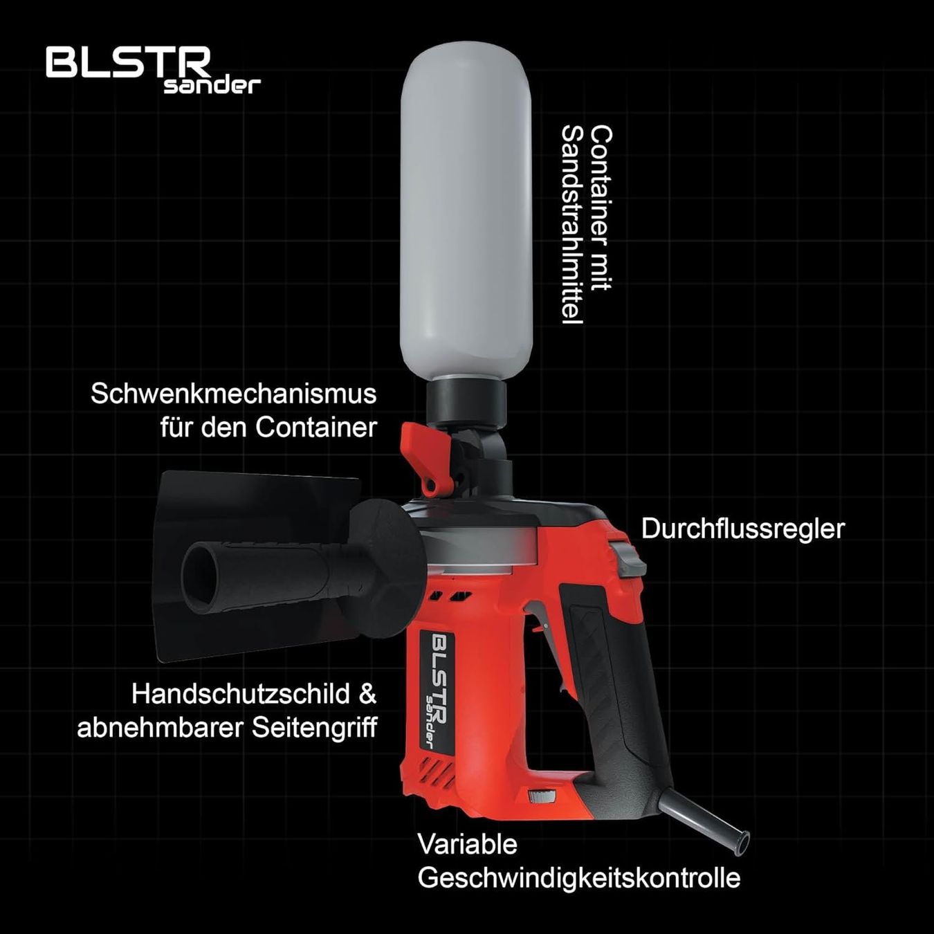 Alle Maschinen: BLSTR sander - tragbarer Sandstrahler - neuwertig – Gebraucht aus Cordast von Eliane73 7