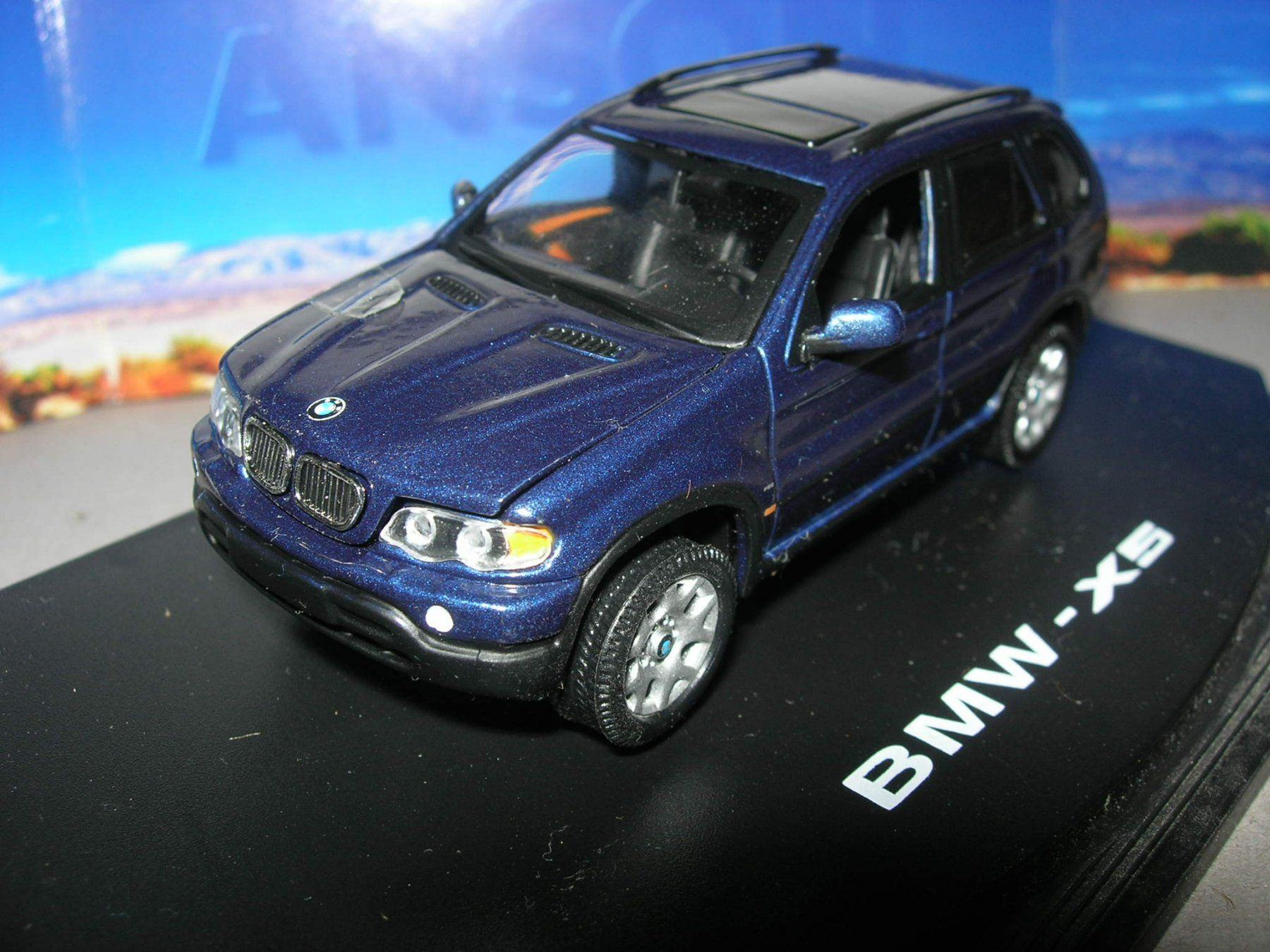 BMW Modellini d'auto: BMW X5  * Anson 1.43 – Nuovo e nell'imballaggio originale da Hornussen venduto da Amw
