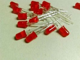 LED rot 5mm, 20 Stück