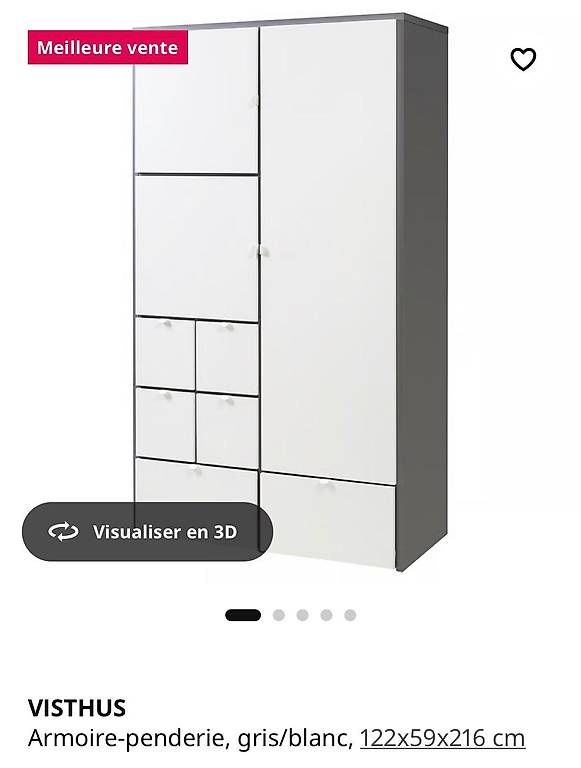 Schränke: Armoire pratique  – Gebraucht aus Romont FR von Naxou 1