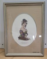 Vintage Bild "Maconnaise" im eleganten Rahmen Wanddeko