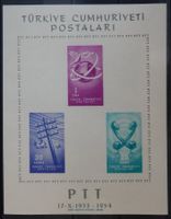 Türkei Kat. Block 6 ** 1954