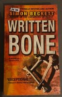 Taschenbuch auf Englisch: Written Bone (Simon Beckett)