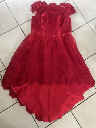 Rotes Chi Chi London Kleid, Grösse 44, festlich! neu