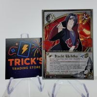 Naruto Bandai CCG Itachi Uchiha Rare ENG