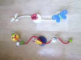 2 Kinderlampen in Eisen