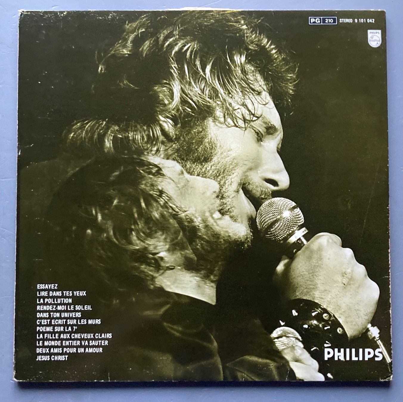 Dischi in vinile: JOHNNY HALLYDAY - VIE – Usato da Poliez-Pittet venduto da Newtown-Records 1