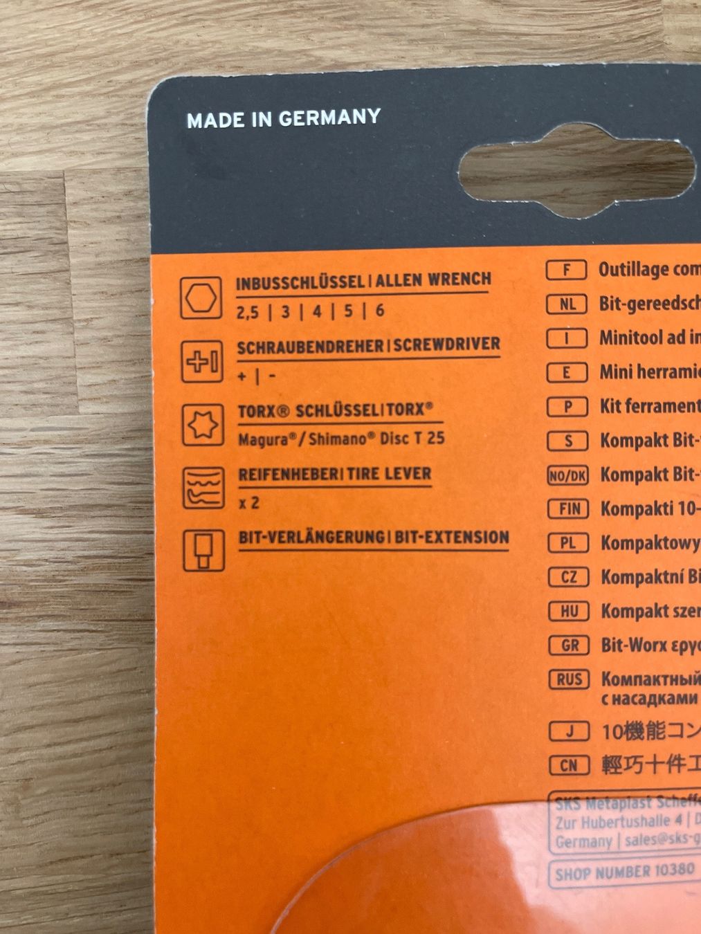 Tutti gli attrezzi: Velo Werkzeug – Nuovo e nell'imballaggio originale da Wettingen venduto da Kawasaki987 1