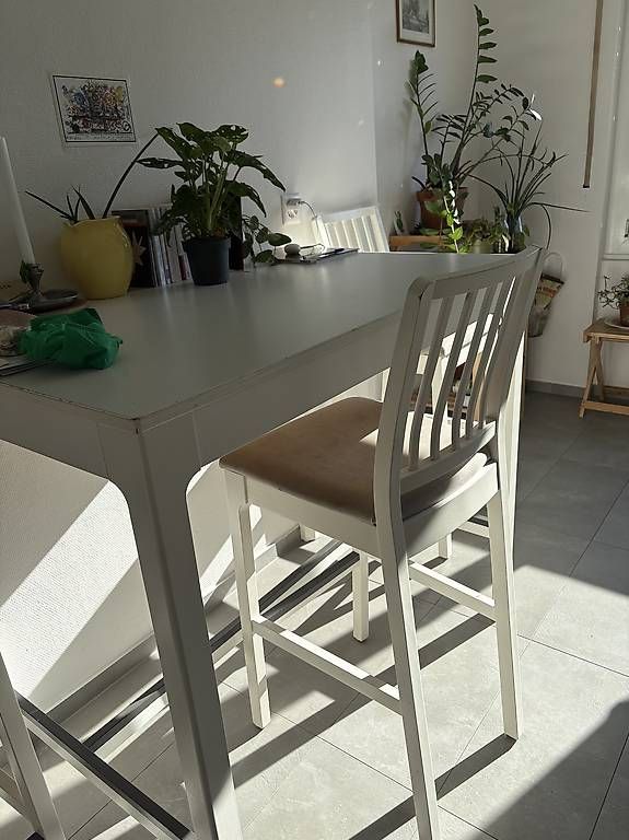 Set di tavolo e panche: Ensemble table et chaises  – Usato da Lausanne venduto da dlu_vbv7 1