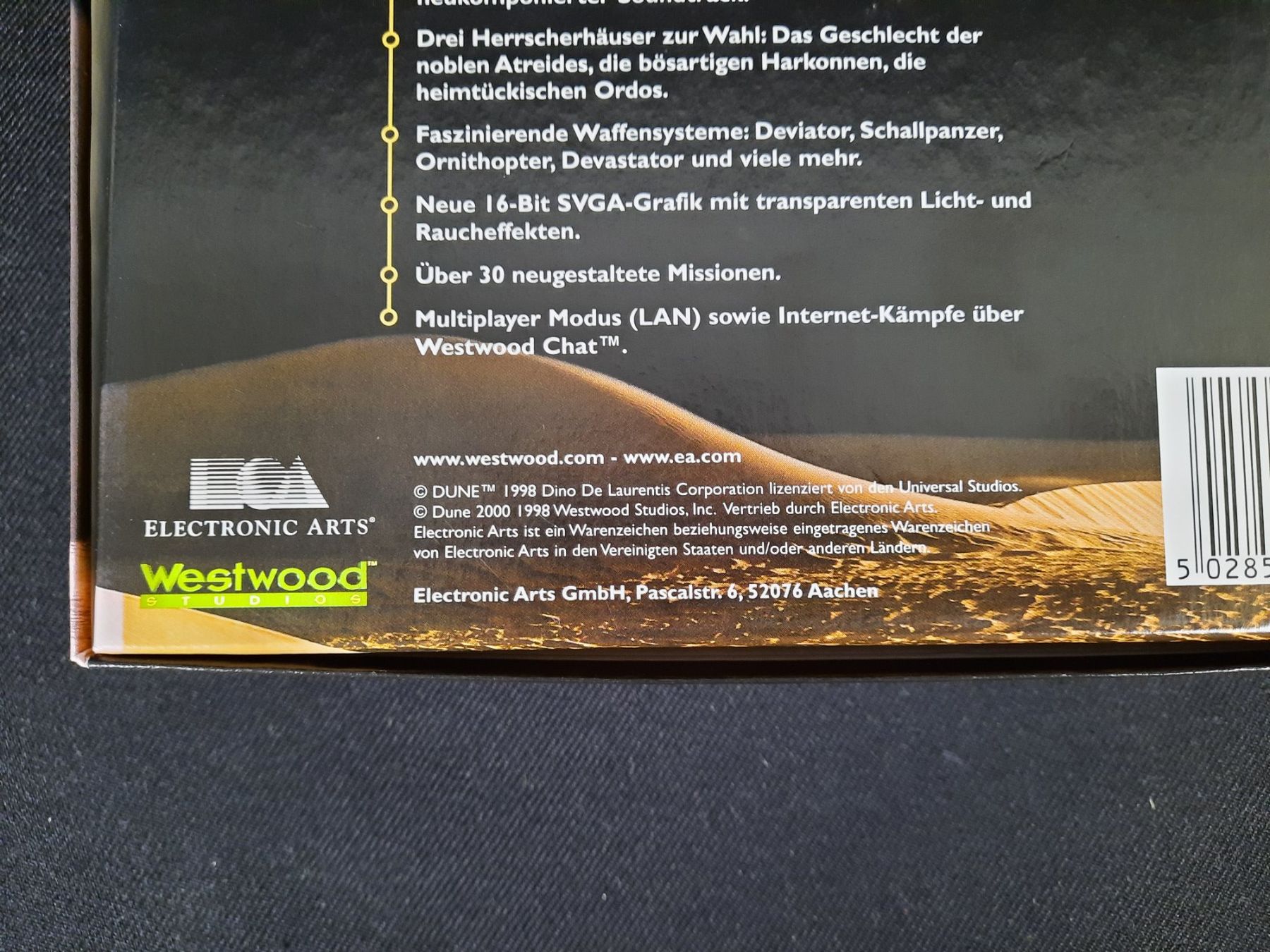 Giochi: WESTWOOD STUDIOS - Dune 2000 Computerspiel – Usato da Beinwil am See venduto da Restwert_Beinwil 4