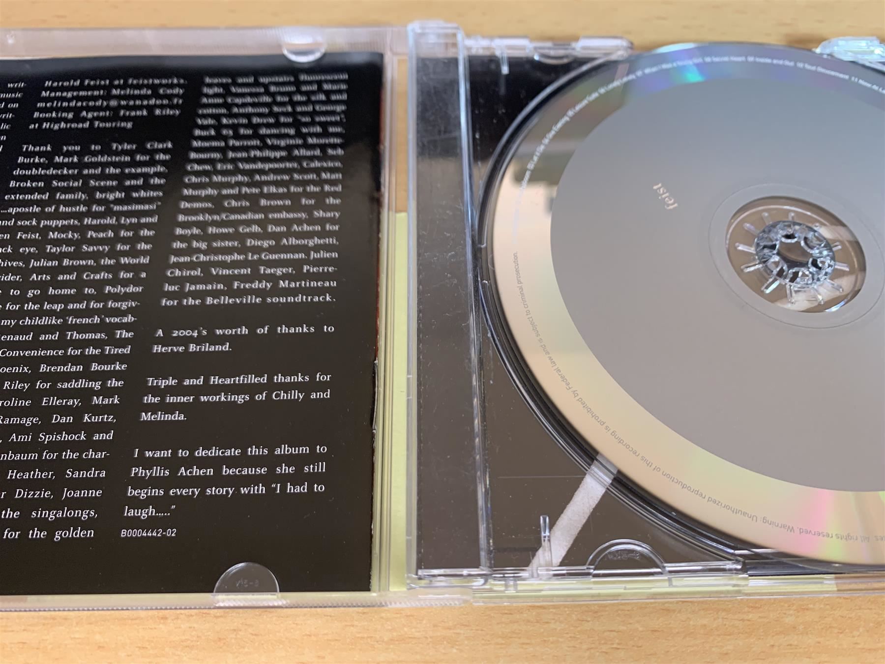 CDs: Feist – Let It Die – D'occasion à Rikon im Tösstal par Alpenmutz 2