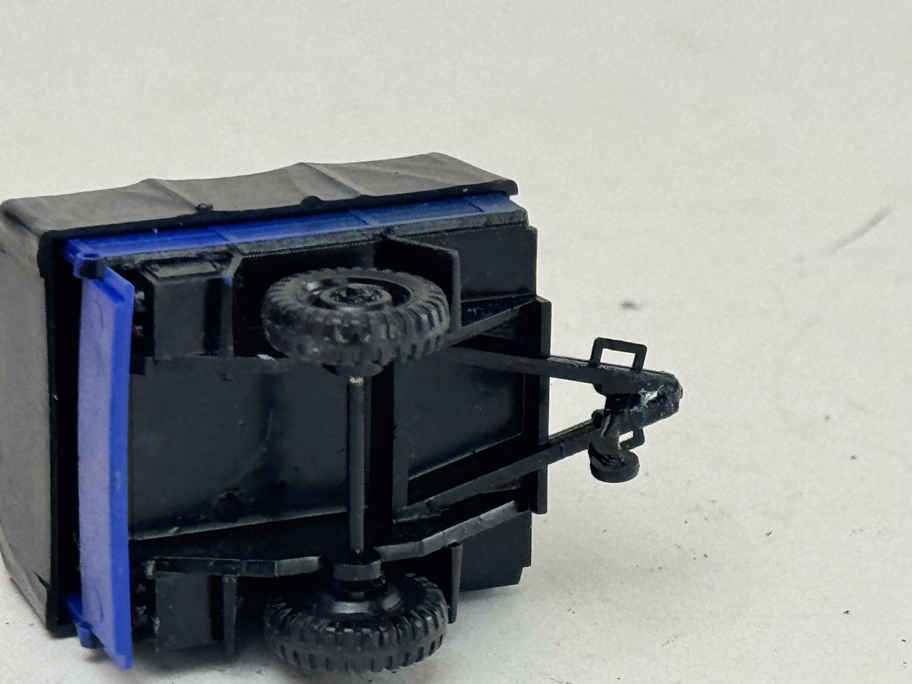 Magirus Modellini d'auto: GB5- Roco  THW 1 Achs Anhänger – Usato da Elm venduto da Wikmtz 2