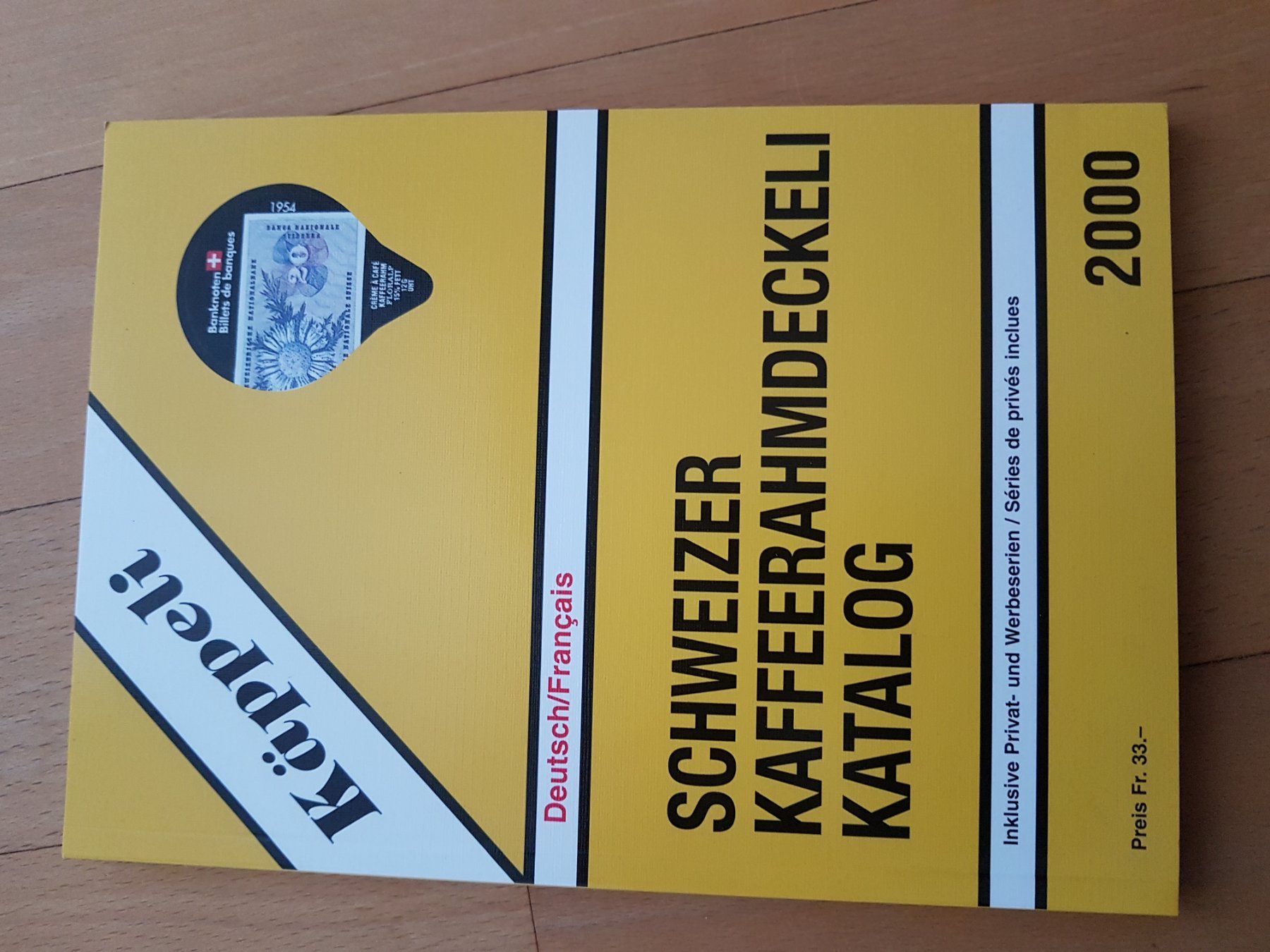 Libri: Schweizer Katalog Käppeli Kaeppeli Kafferahmdeckeli 1994 – Usato da Tobel venduto da YAMAHA14 1