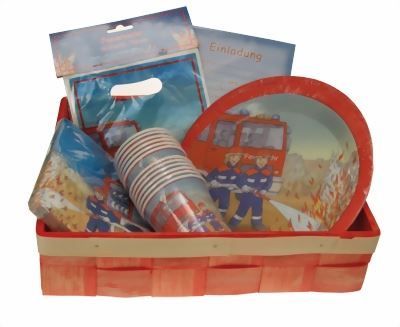 Alle Dekorationen: Partyset Feuerwehr 66teilig – Neu und originalverpackt aus Wetzikon ZH von partyonlineshop 1