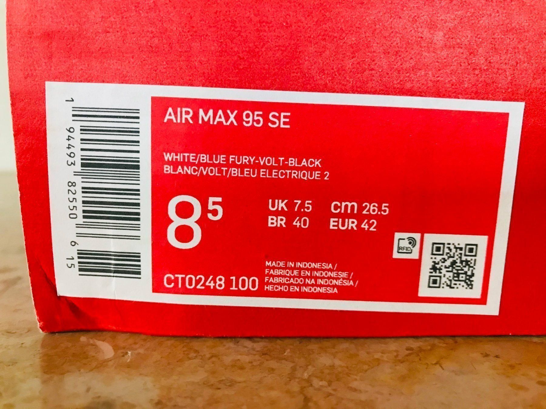 Nike Herrenschuhe: NIKE Air Max 95 SE Größe EUR 42 – Neu und originalverpackt aus Soyhières von Spartan117 7