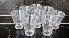 8 BEAUX VERRES A EAU