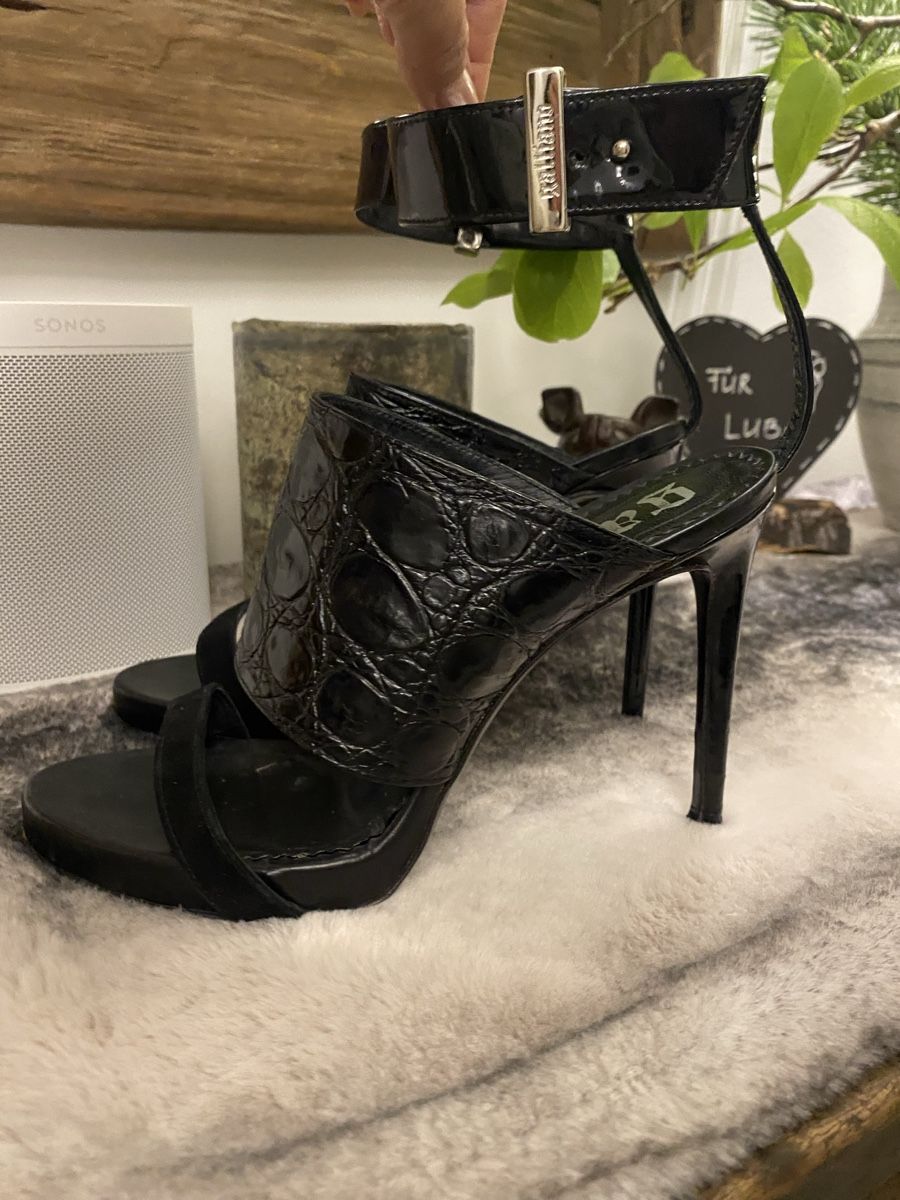 John Galliano Scarpe da donna: Galliano Damen offene Stiefeletten – Nuovo (secondo la descrizione) da Rorschach venduto da lvi_p29s